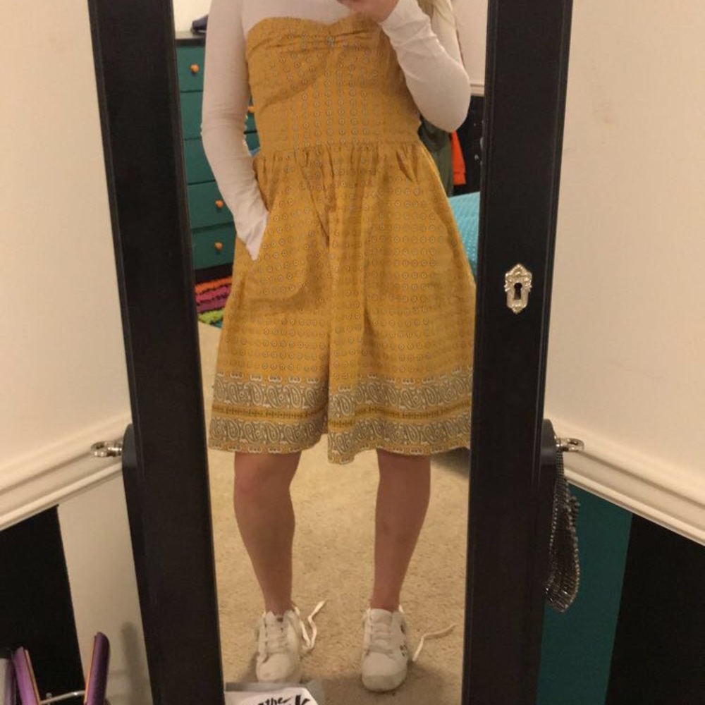 Anthropologie Strapless dress - Picture 2 of 2